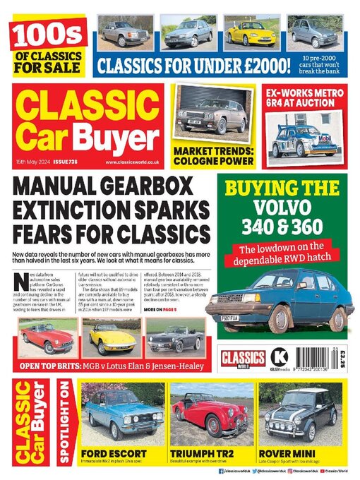 Title details for Classic Car Buyer by Kelsey Publishing Ltd - Available